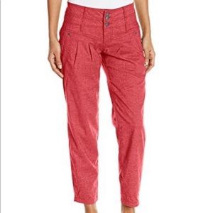 Prana Lizbeth Capri in Sunwashed Red Size 4